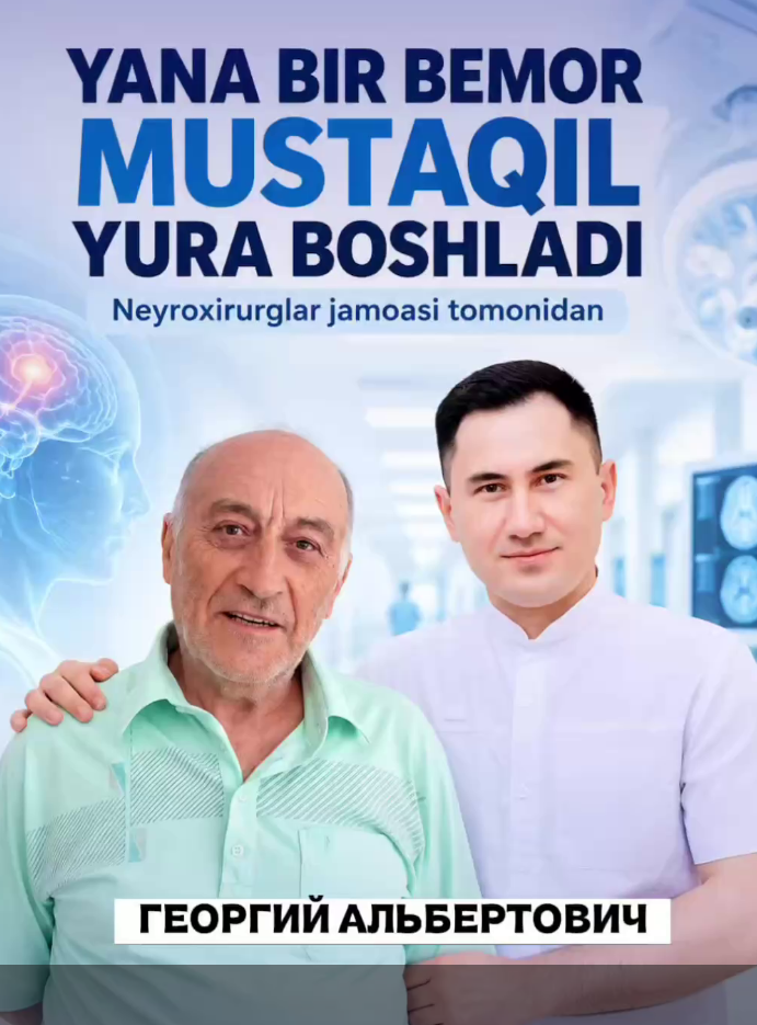 Bemor yana oyoqqa turdi!
